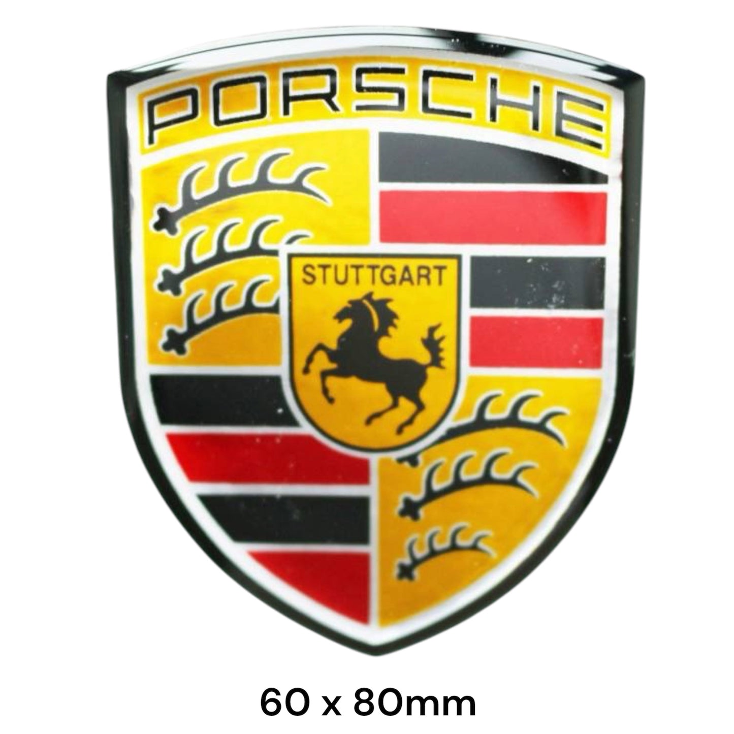 Porsche 3D Sticker | BIG | Premium Sticker