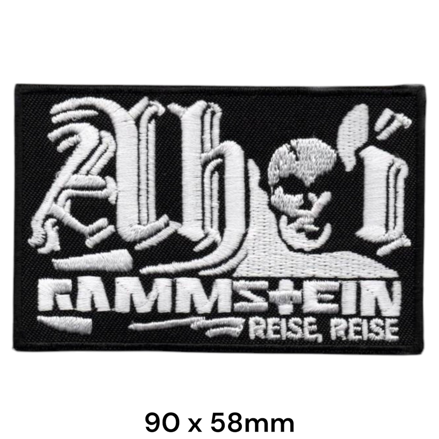 Rammstein Ahoi Reise Reise Patch | Embroidered Rock Band Iron-On Patch