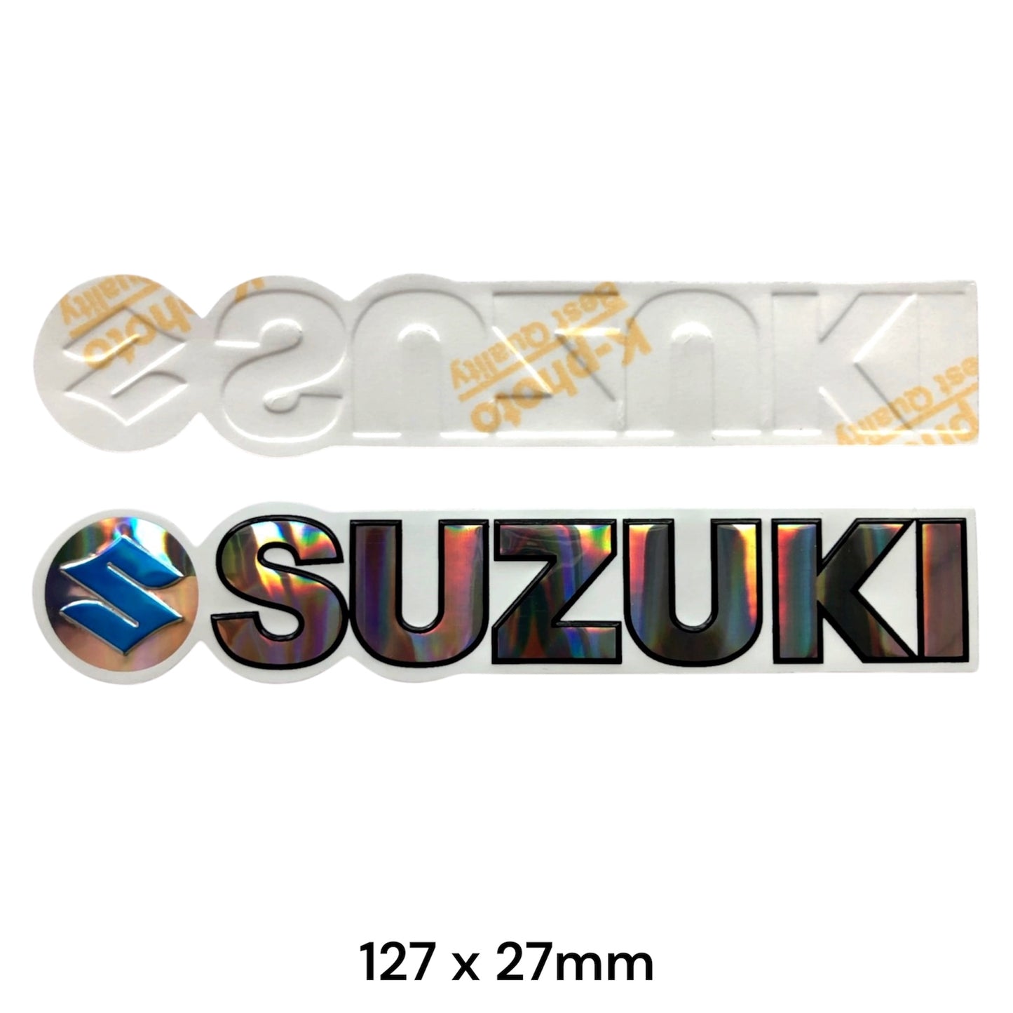 Suzuki Round Logo Sticker Holographic | Car Motorcycle Decal