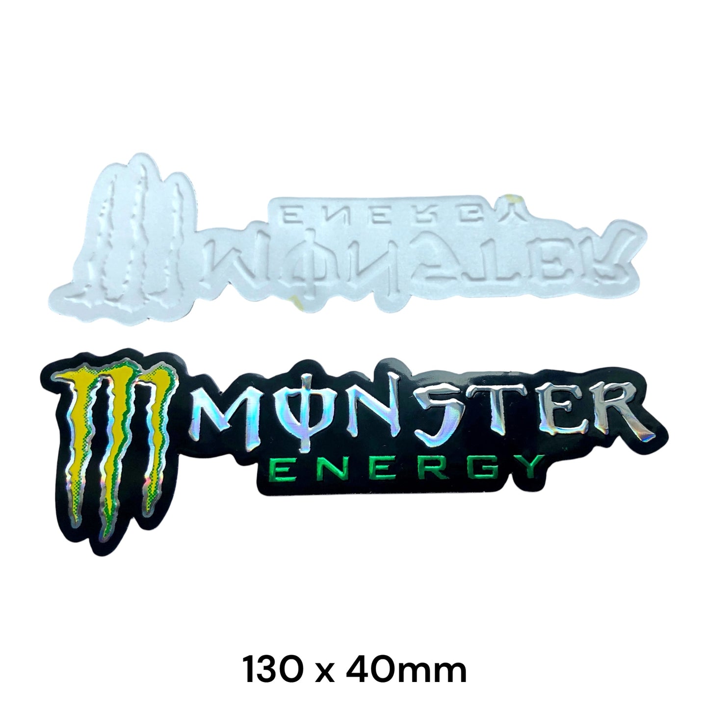 Monster Energy 3D Dome Sticker | Holographic Car Decal