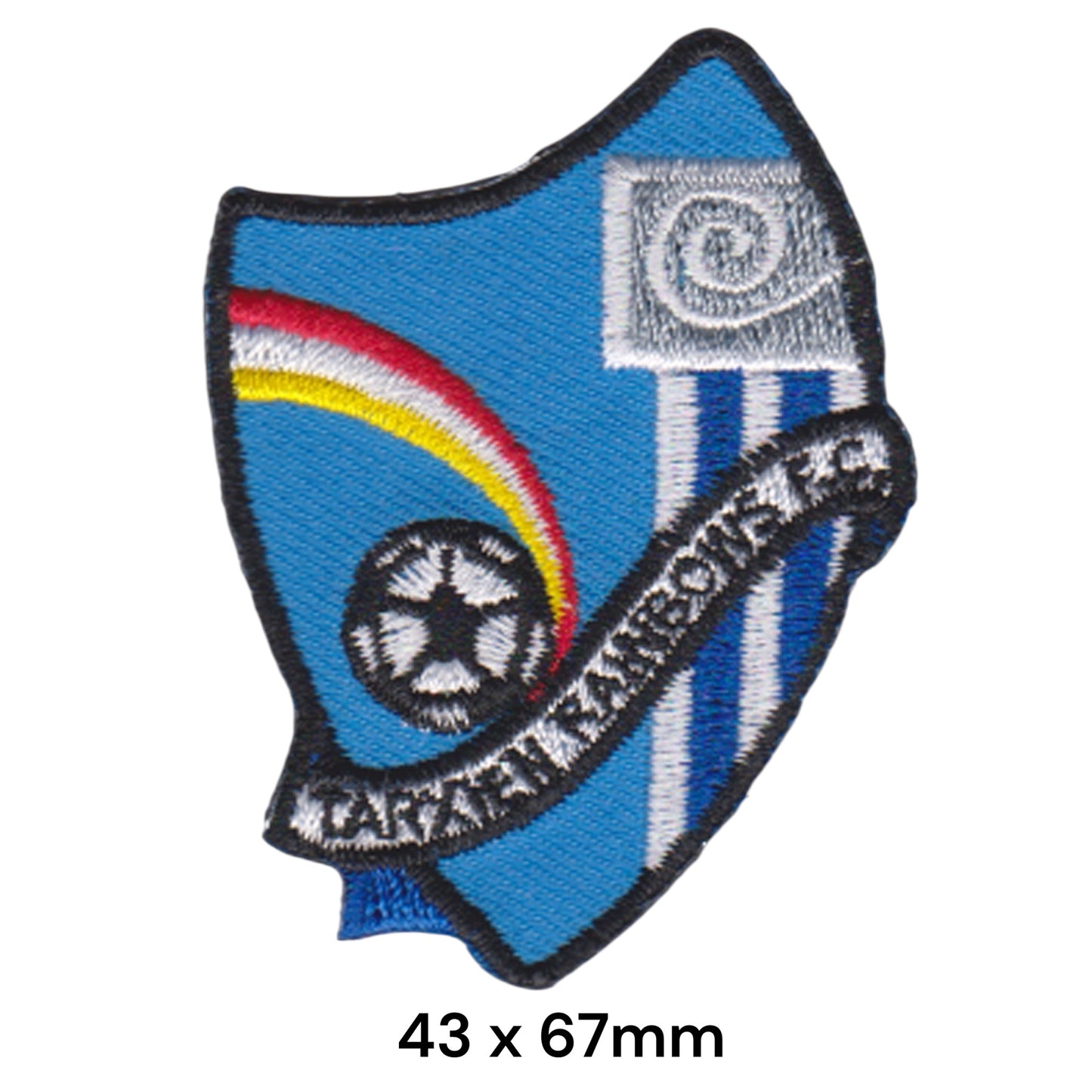 Marbella FC Crest Embroidered Patch Iron-On Sew-On Football Club Badge