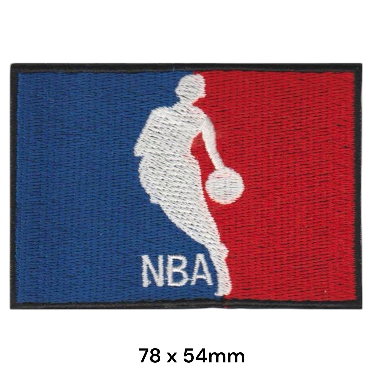NBA Logo Embroidered Patch Iron-On Sew-On Basketball Sports Badge