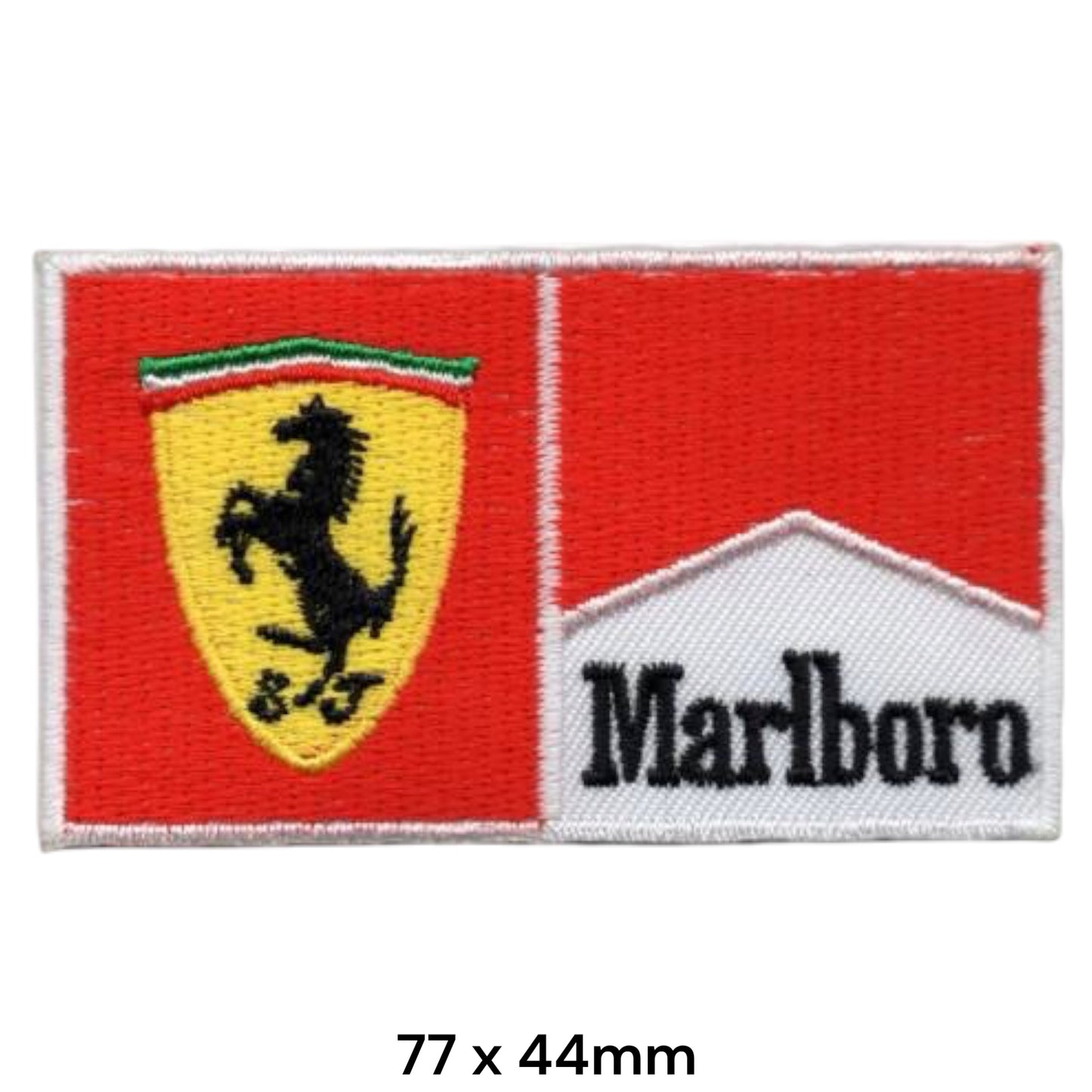 Scuderia Ferrari Marlboro F1 Embroidered Patch 77x44mm
