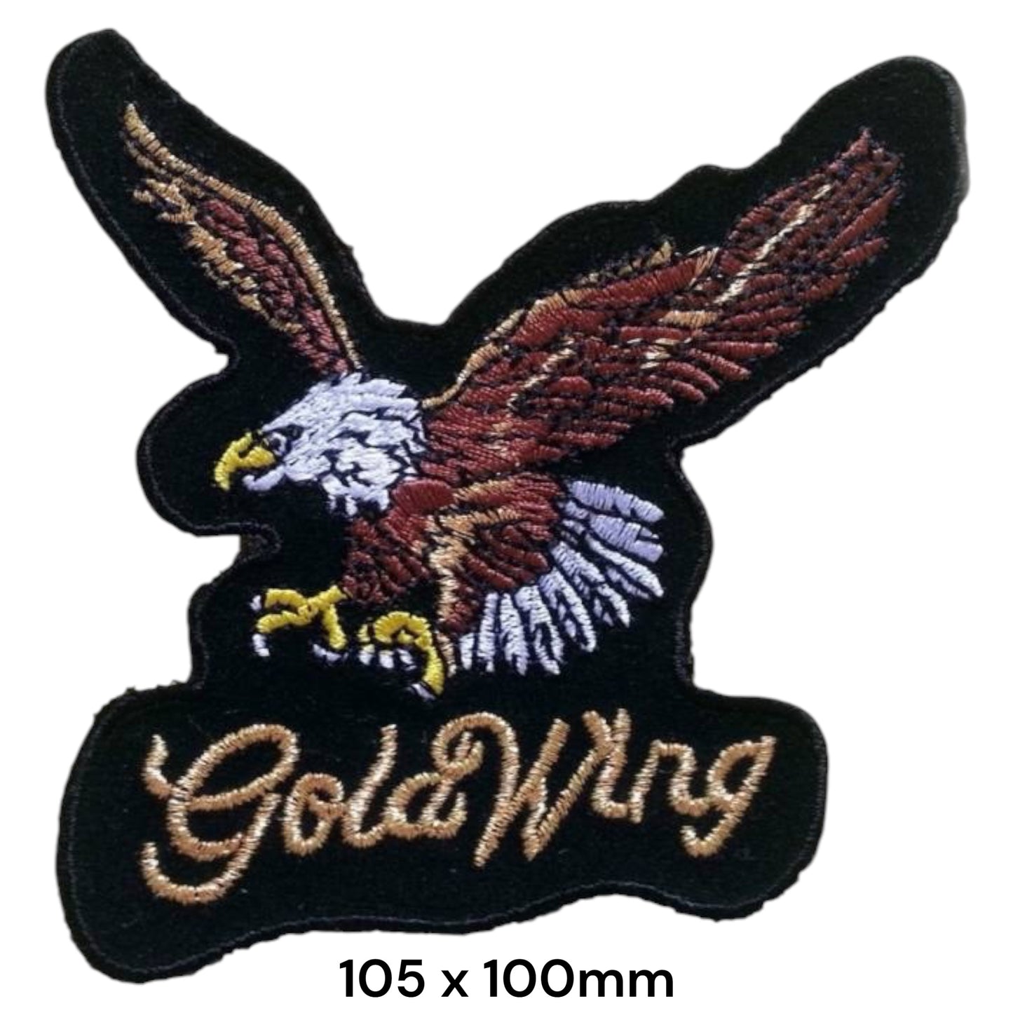 Honda Gold Wing Eagle Embroidered Patch 105x100mm