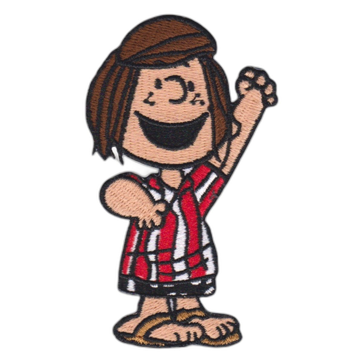 Snoopy Peppermint Patty Iron-On Embroidered Patch