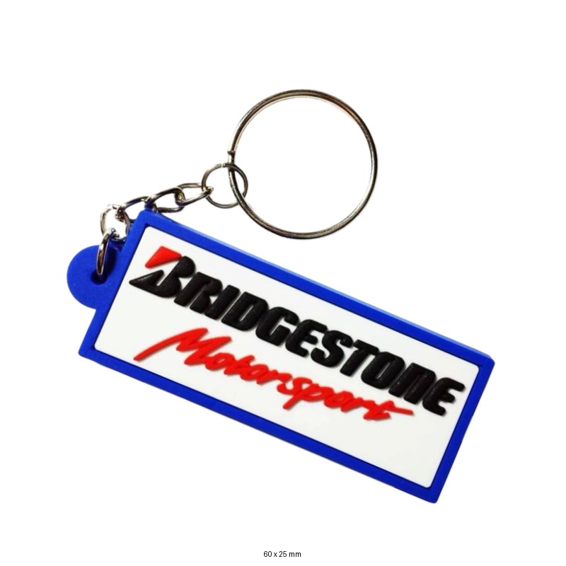 Bridgestone Motorsport Keychain | Durable Racing Design