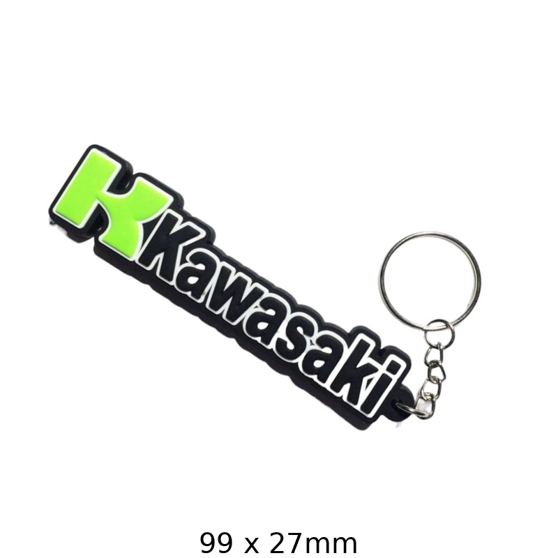 Kawasaki Motorcycle Keychain - Durable Keyring for Riders