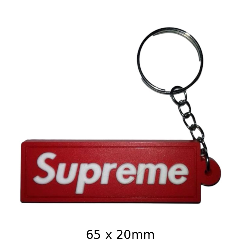 Supreme Logo Keychain – Fashion Keyring