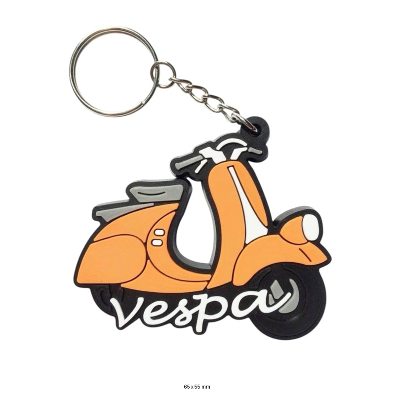 Vespa Scooter Keychain - Stylish & Fun Accessory