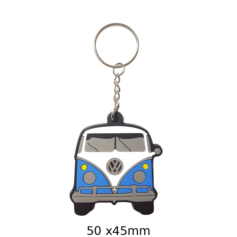VW Bus Keychain - Retro Classic Van Design