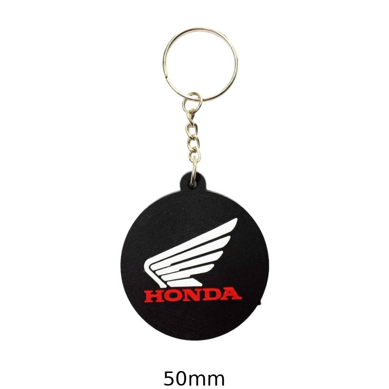 Honda Logo Keychain - Lightweight Keyring for Motorcycle Fans