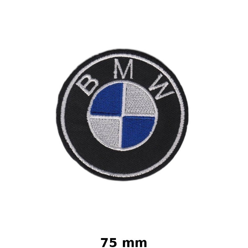 BMW Logo Embroidered Patch 75mm
