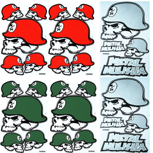 Metal Mulisha Sticker Sheet MIX 2 | 6 Aufklebebögen F4