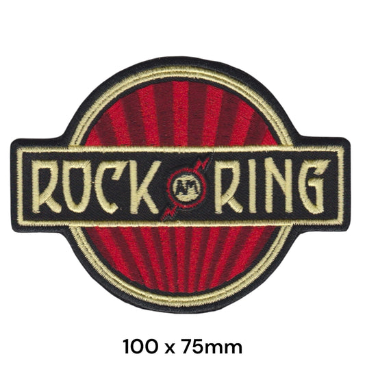 Rock am Ring Round Patch | Embroidered Music Festival Iron-On Patch