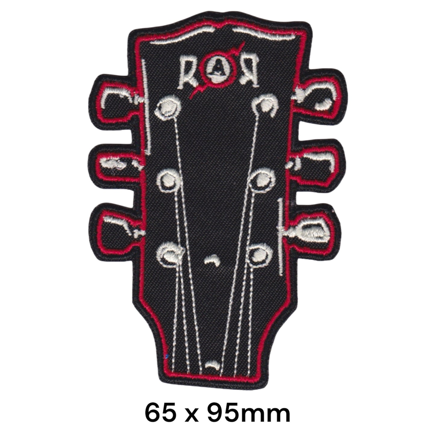 Rock am Ring Guitar Patch | Embroidered Music Festival Iron-On Patch