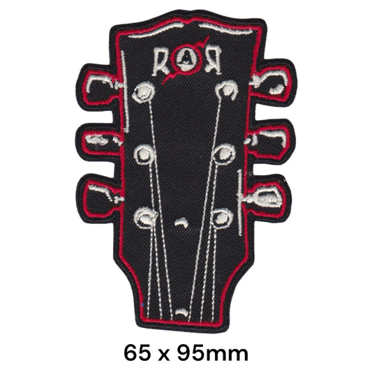 Rock am Ring Guitar Patch | Embroidered Music Festival Iron-On Patch