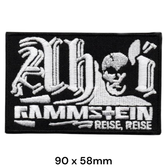 Rammstein Ahoi Reise Reise Patch | Embroidered Rock Band Iron-On Patch