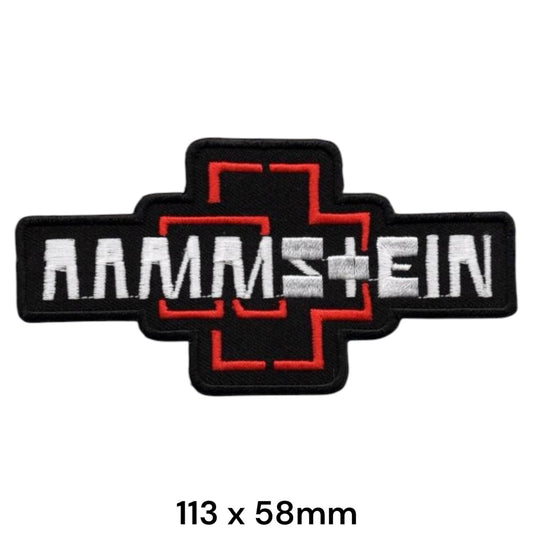 Rammstein German Rock Patch | Embroidered Iron-On Patch