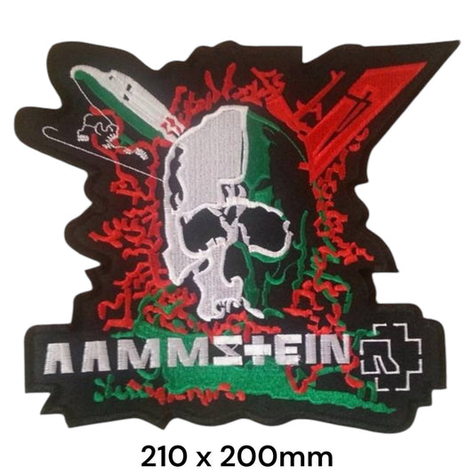 Rammstein Reise Reise Patch Big | Embroidered Rock Band Iron-On Patch