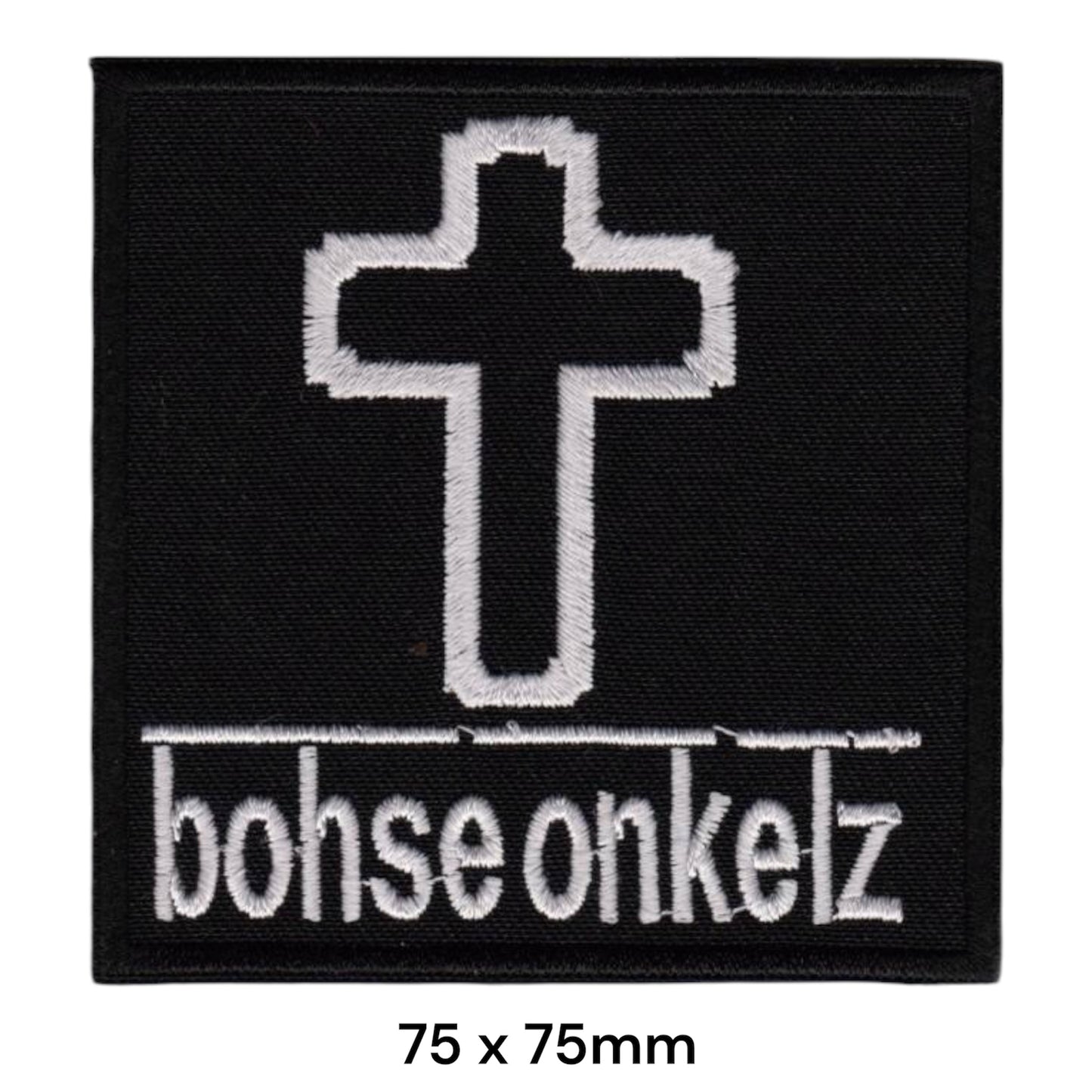 Böhse Onkelz Patch | Embroidered Iron-On Rock Patch