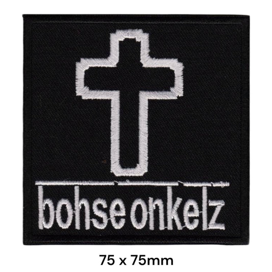 Böhse Onkelz Patch | Embroidered Iron-On Rock Patch