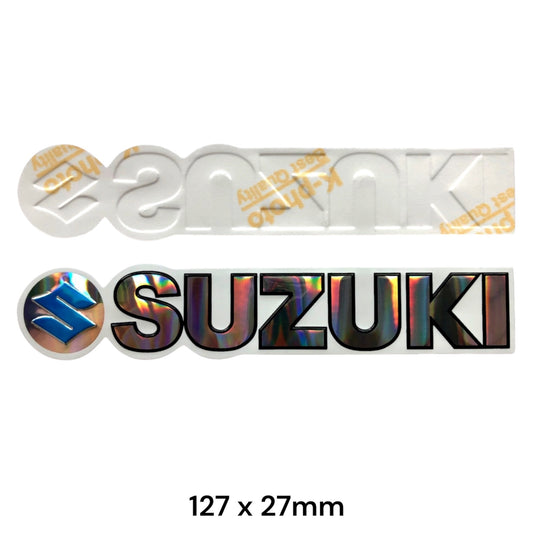 Suzuki Round Logo Sticker Holographic | Car Motorcycle Decal