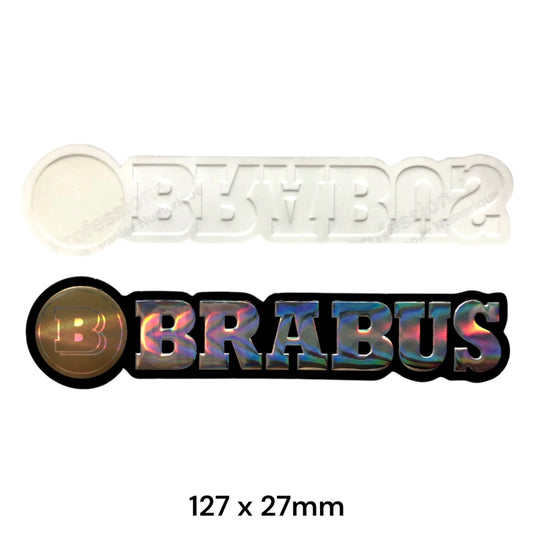 Brabus Sticker Holographic | Mercedes Tuning Car Decal
