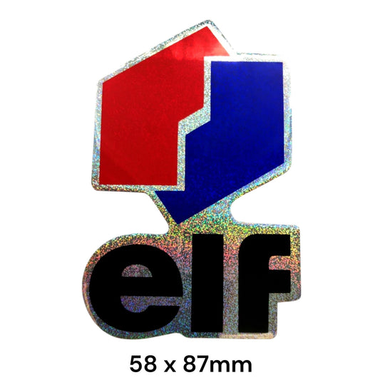 Elf Oil Sticker Holographic | Racing Motorsport Decal
