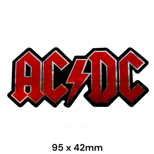 AC/DC Sticker Holographic | Rock Band Logo Decal
