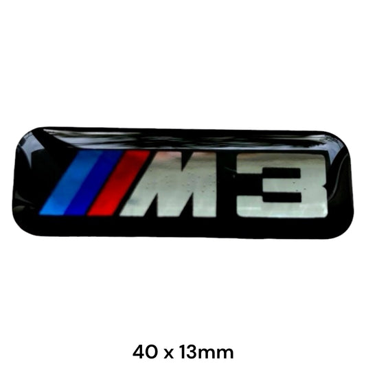 BMW M3 3D Domed Sticker | Car Badge Emblem Decal