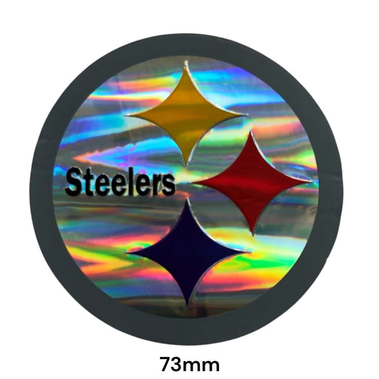 Pittsburgh Steelers Sticker Holographic | NFL Football Team Logo Decal