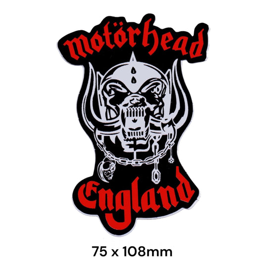 Motorhead England Warpig Sticker 2-Pack | Metal Band Music Decal