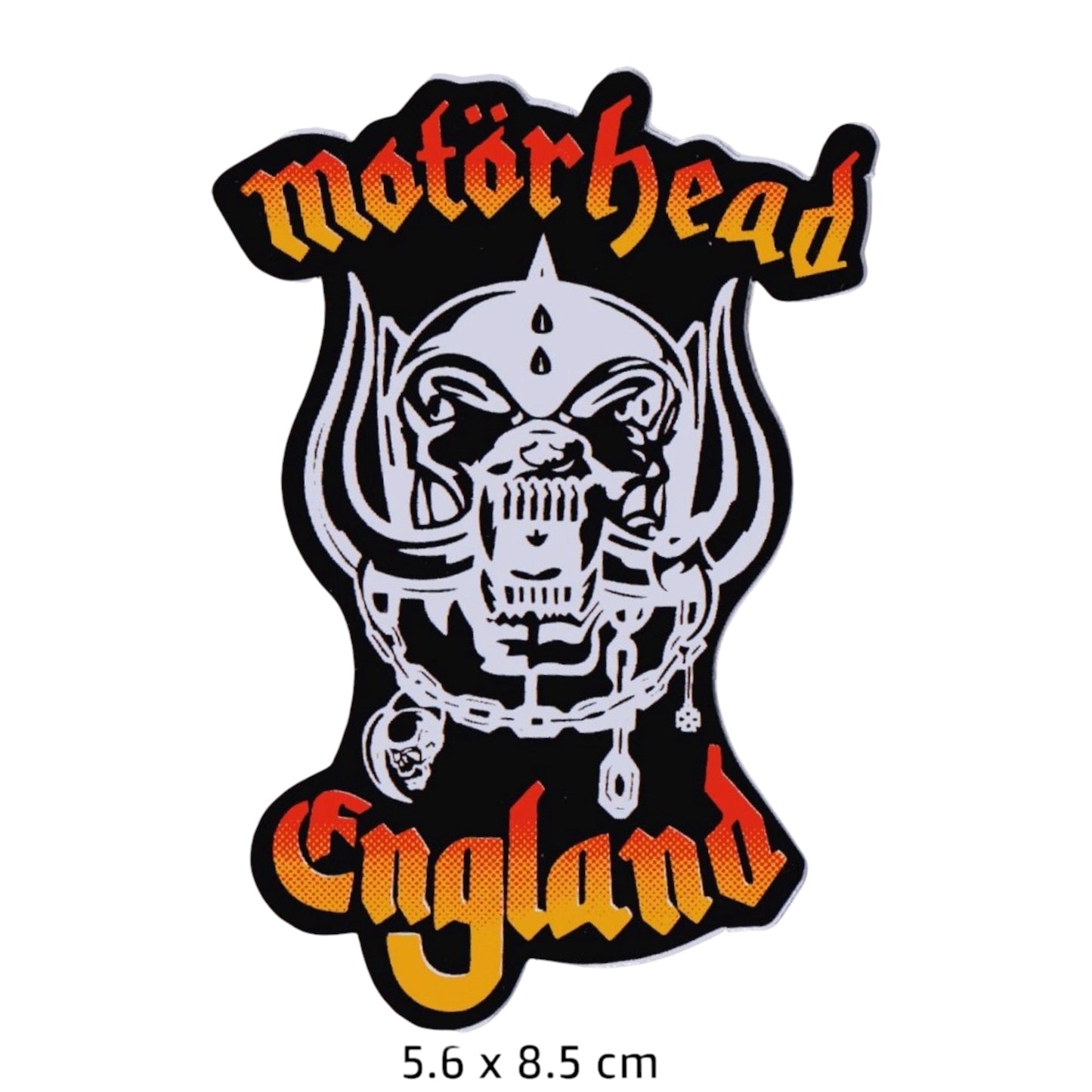 Motorhead England Warpig Sticker 2-Pack Large | Metal Band Music Decal