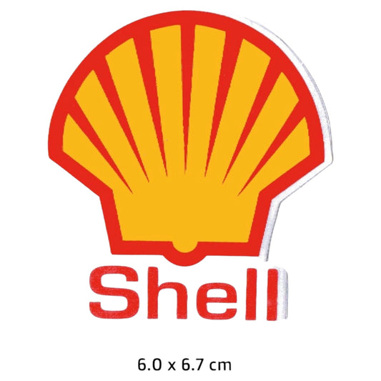 Shell Logo Sticker 2-Pack | Retro Gas Station Car Motorcycle Decal