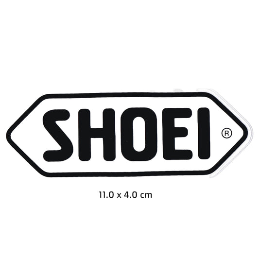 Shoei Helmet Logo Sticker 2-Pack | Motorcycle Helmet Racing Decal