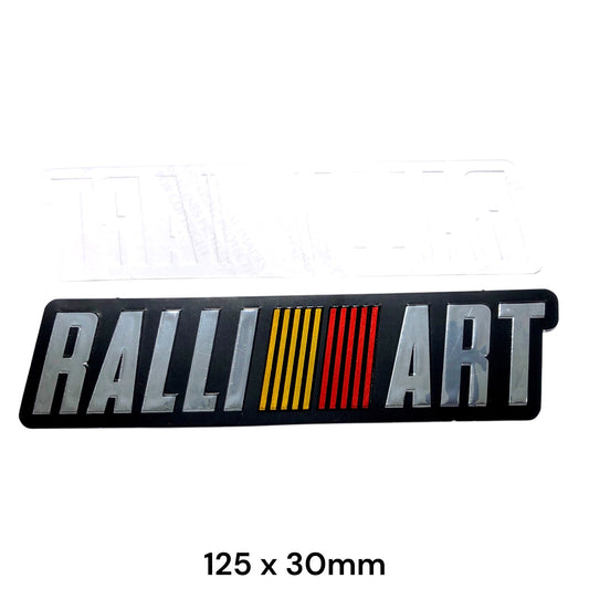 Ralliart 3D Dome Sticker | Mitsubishi Car Decal