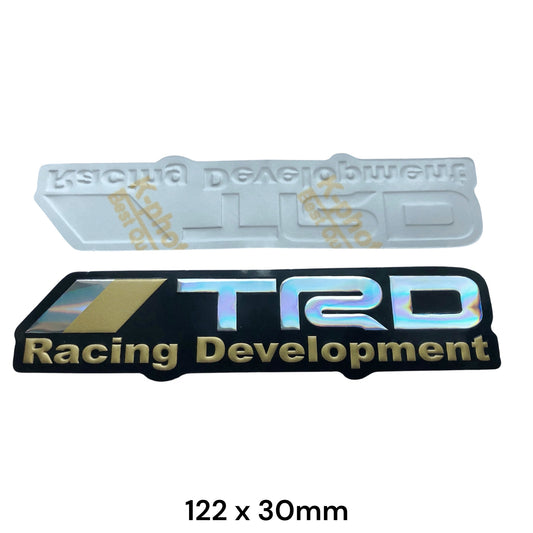 TRD Racing Development 3D Dome Sticker | Toyota Car Decal