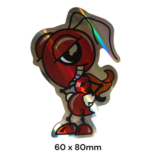 Marc Marquez 93 Ant-Man Flag Holographic Glitter Sticker | MotoGP Decal