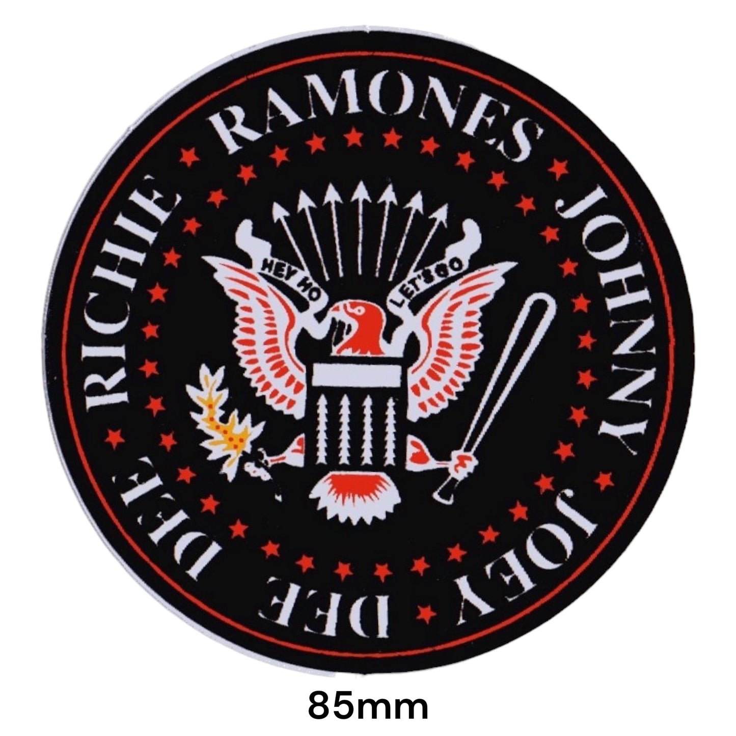 Ramones Presidential Seal Sticker 2-Pack 85mm | Punk Rock Band Music Decal