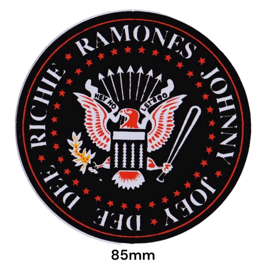 Ramones Presidential Seal Sticker 2-Pack 85mm | Punk Rock Band Music Decal