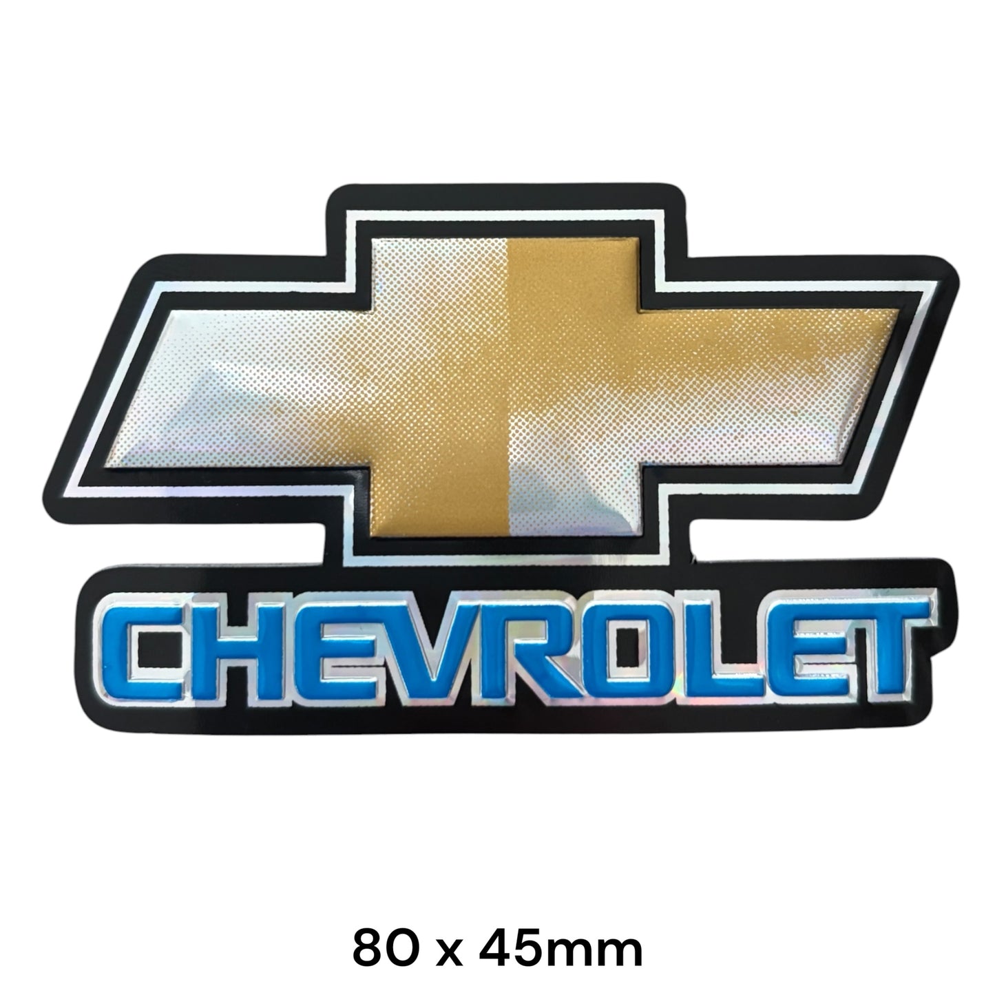 Chevrolet Bowtie 3D Dome Sticker | Holographic Car Decal