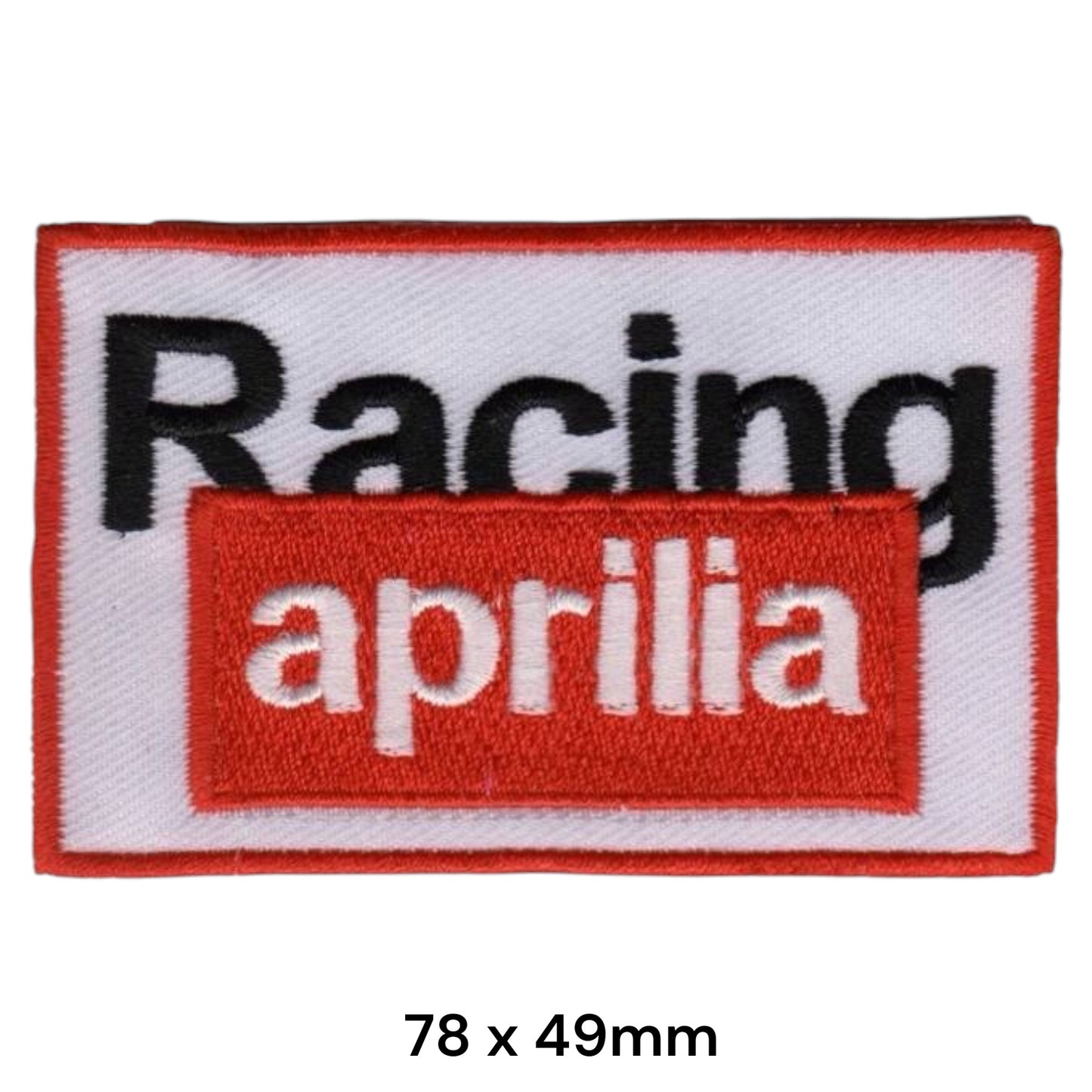 Aprilia Racing Embroidered Patch Iron-On Sew-On MotoGP Motorcycle Biker Classic Jacket Badge