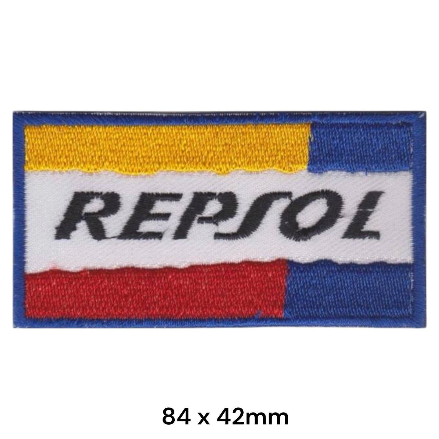 Repsol Embroidered Patch Iron-On Sew-On Vintage Petrol MotoGP Honda Racing Classic Jacket Badge