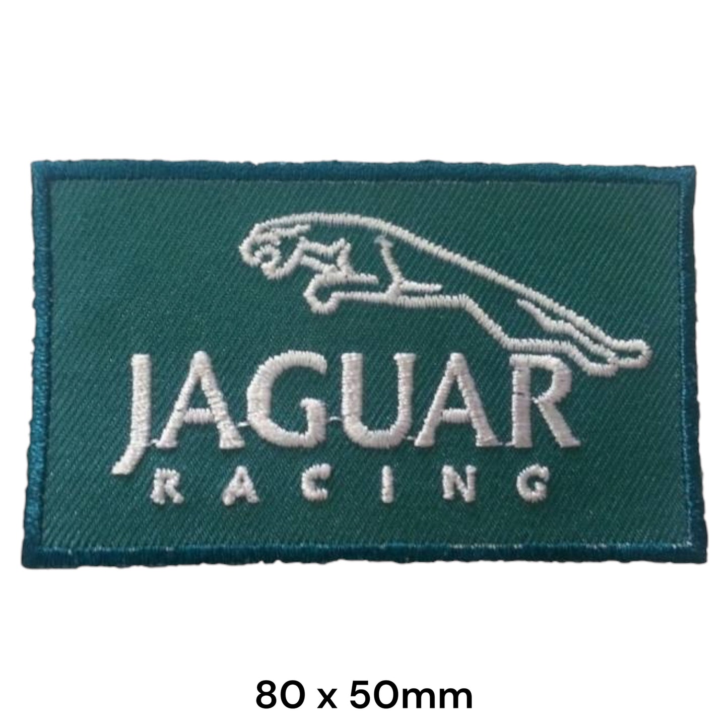 Jaguar Racing Embroidered Patch Iron-On Sew-On Vintage Formula 1 Classic Car British Jacket Badge