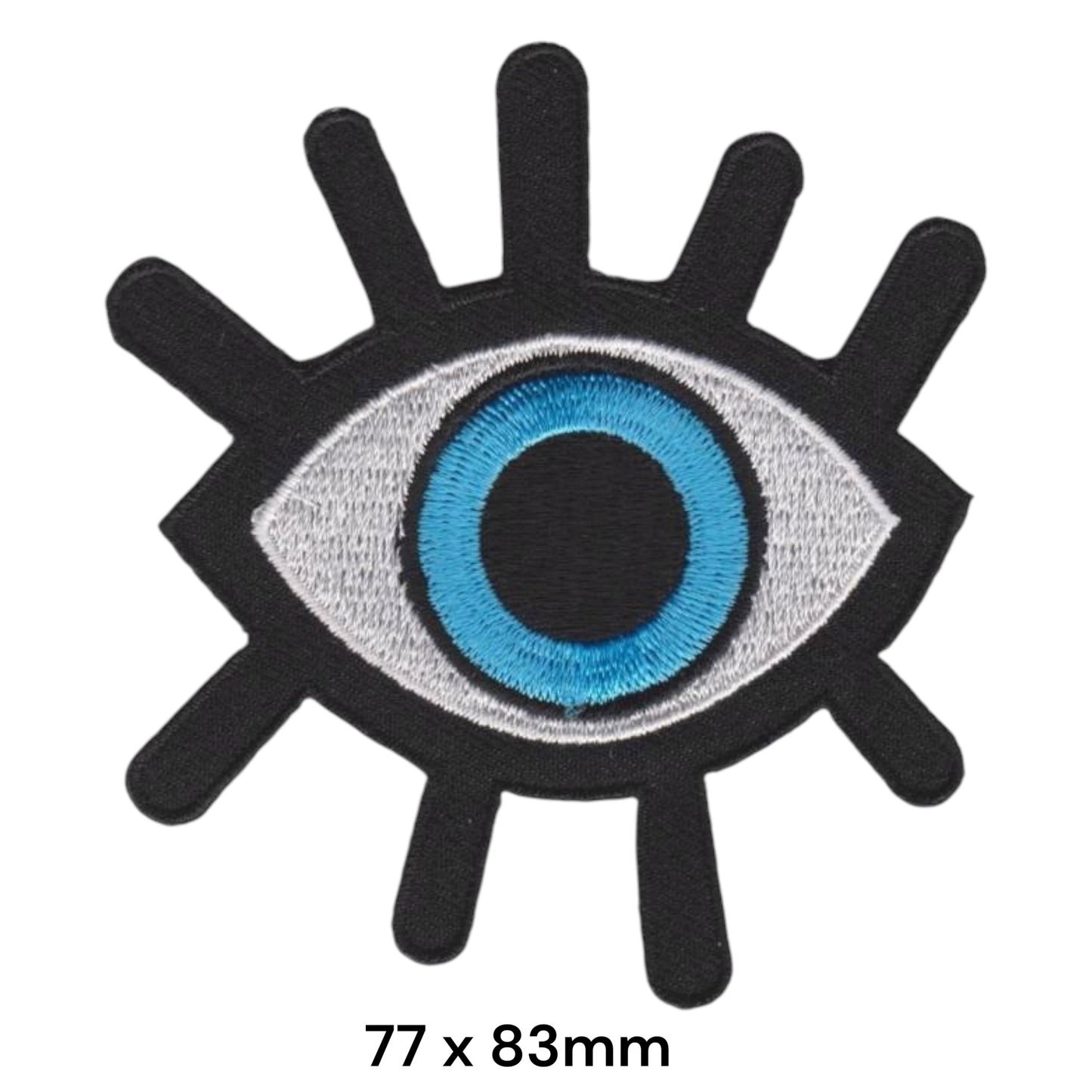Magical Eye Embroidered Patch Iron-On Sew-On Mystical Protection Badge
