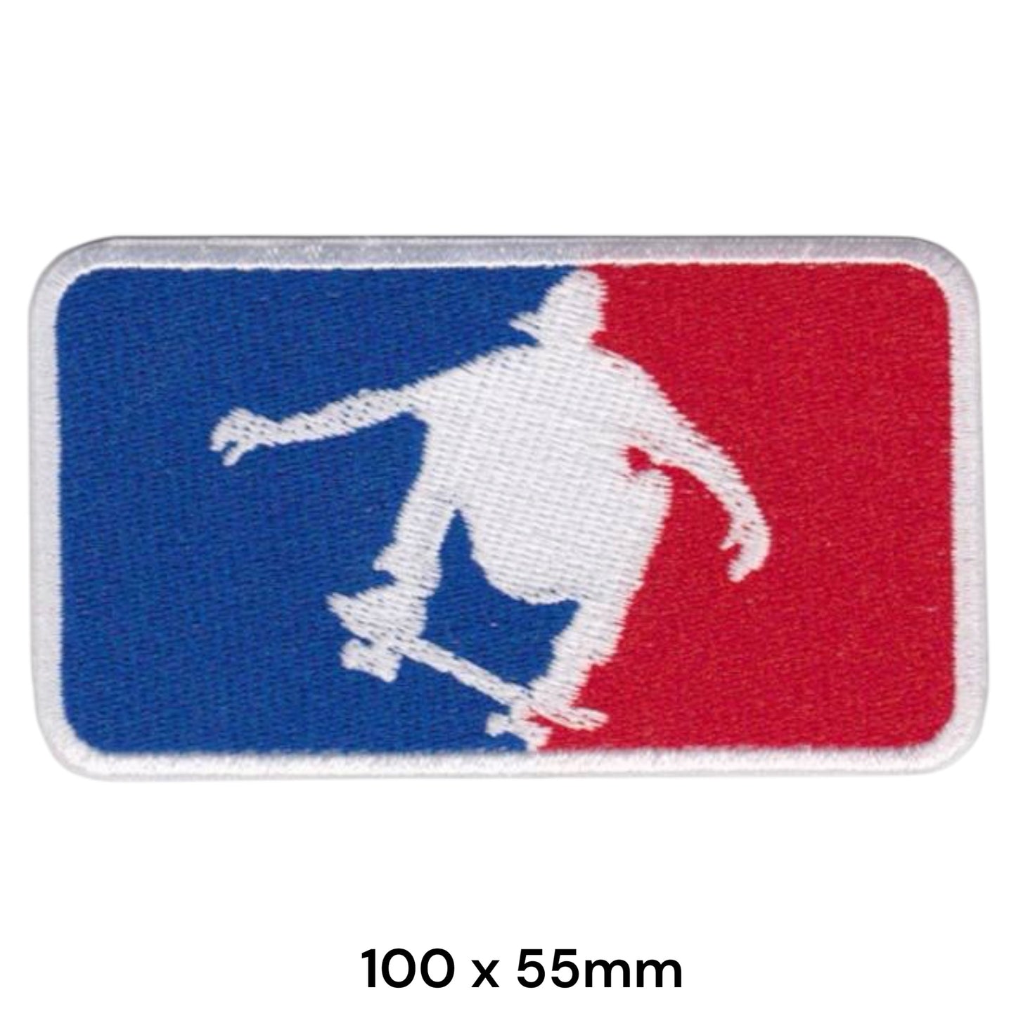 Major League Skateboarding Embroidered Patch Iron-On Sew-On Skate Street Badge