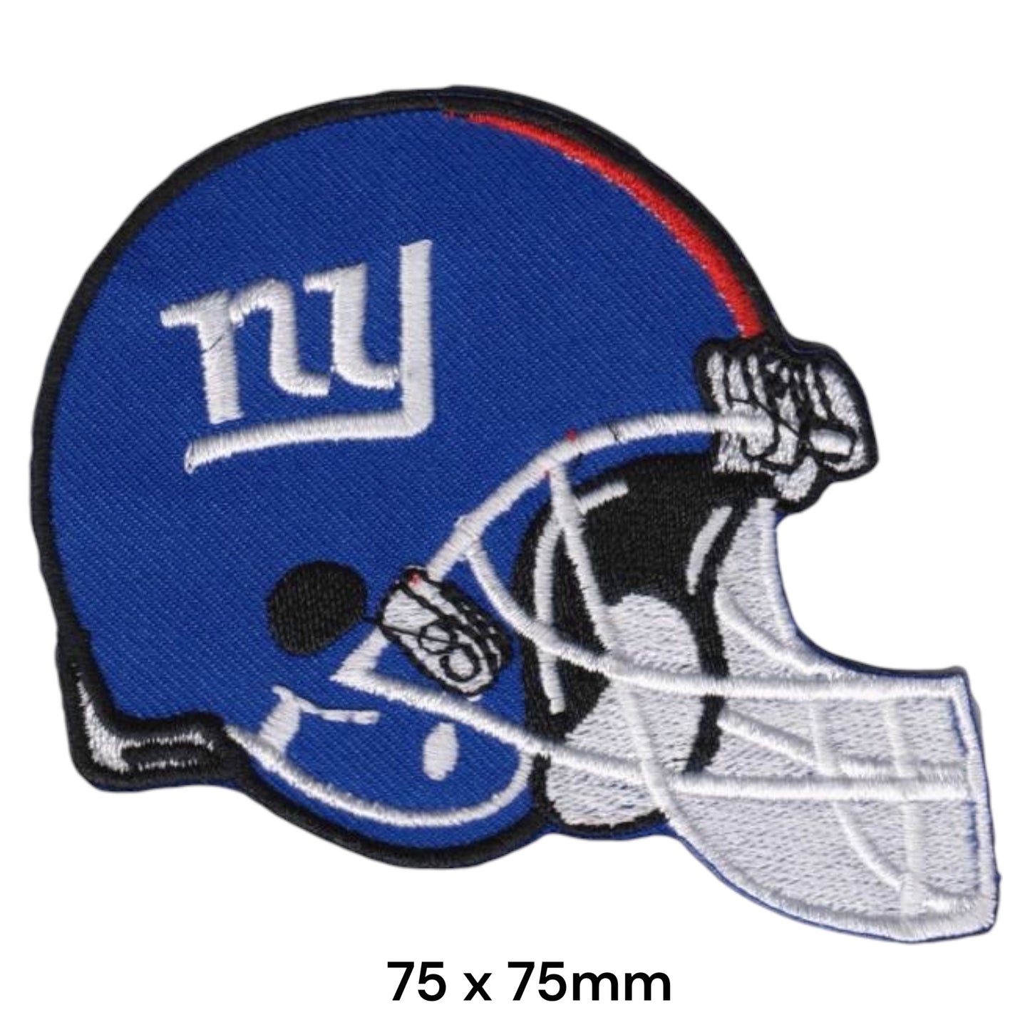 New York Giants Helmet Embroidered Patch Iron-On Sew-On NFL Football Badge