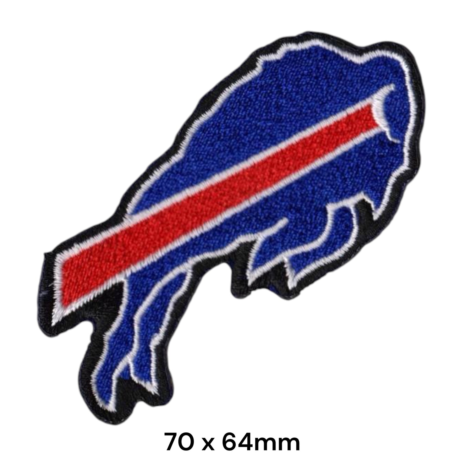 Buffalo Bills Charging Buffalo Embroidered Patch Iron-On Sew-On NFL Football Badge