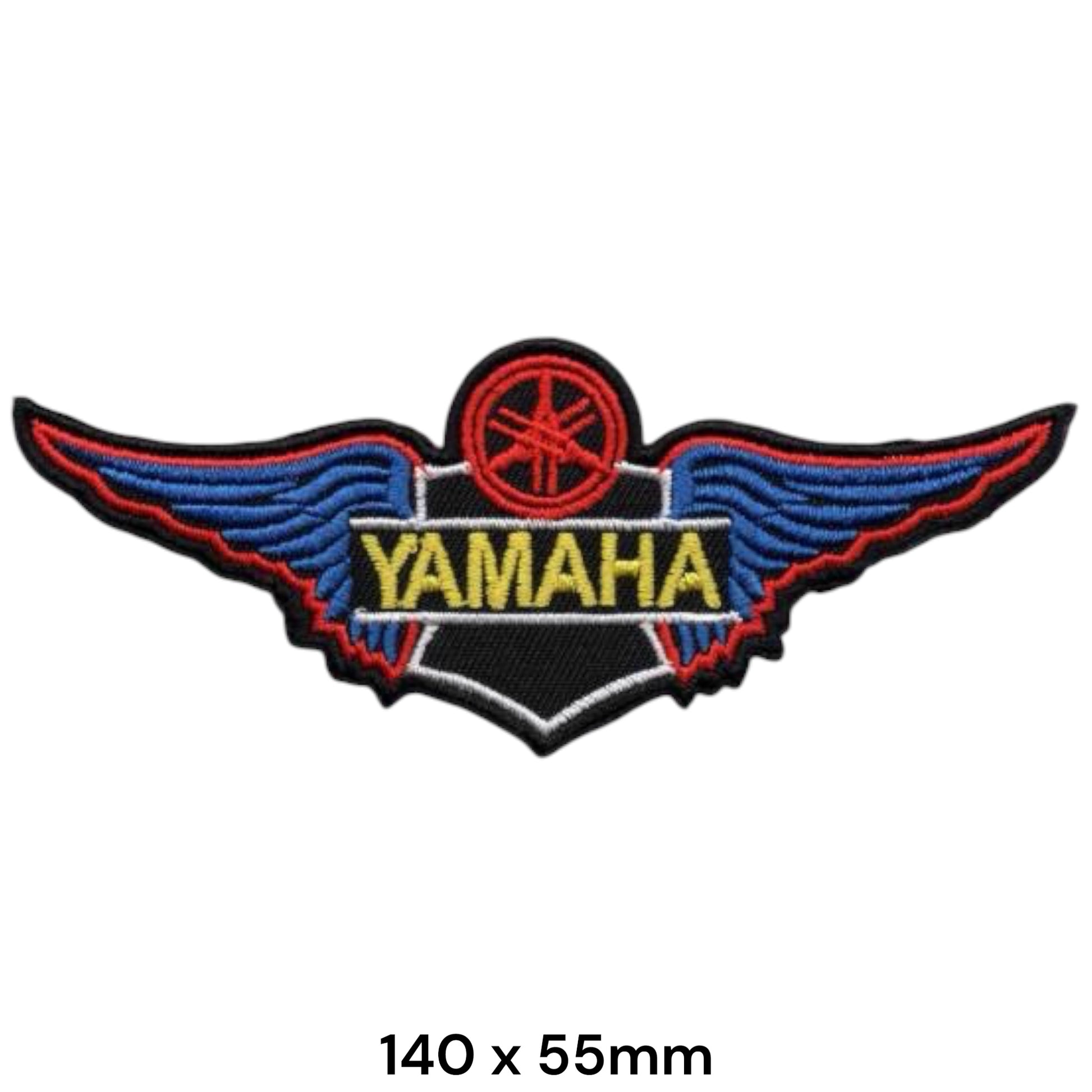 Yamaha Wings Logo Embroidered Patch 140x55mm