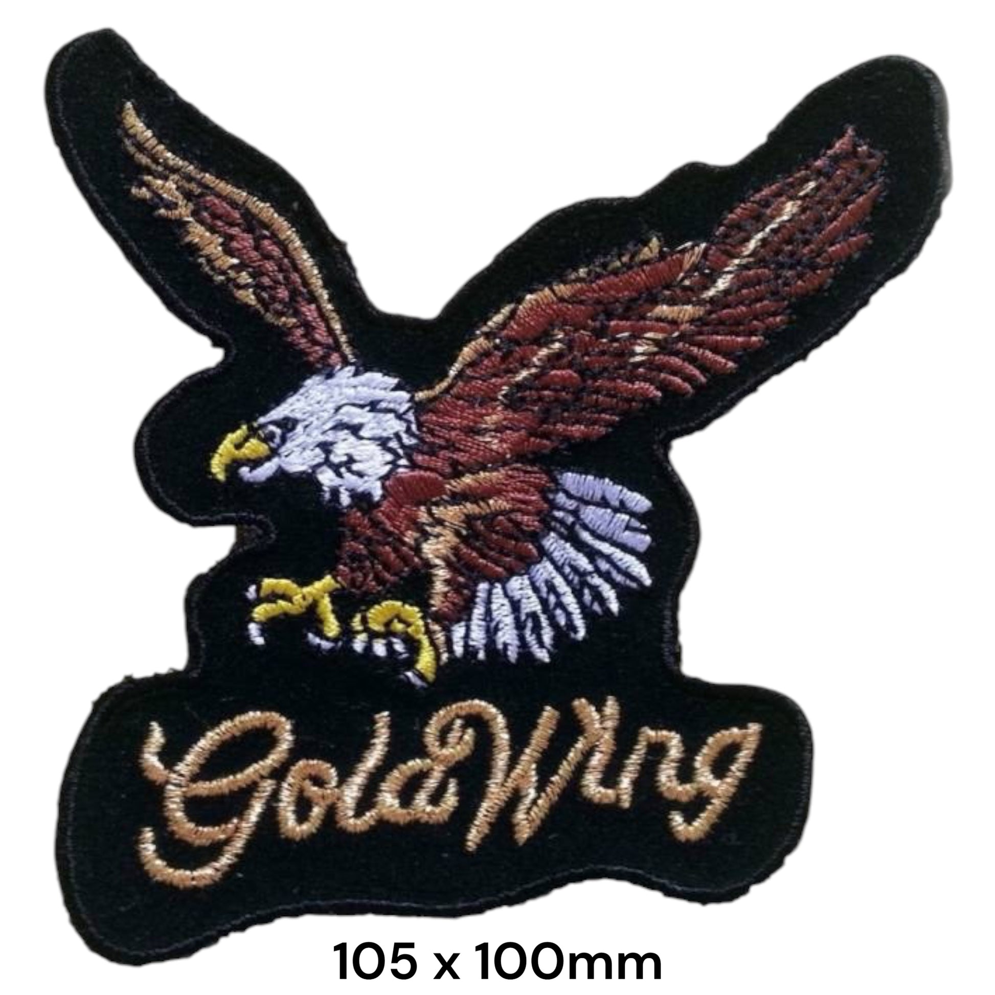 Honda Gold Wing Eagle Embroidered Patch 105x100mm